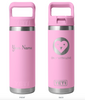Yeti Rambler 18 oz Water Bottle - Custom Engraved with Your Name