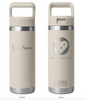 Yeti Rambler 18 oz Water Bottle - Custom Engraved with Your Name