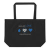 Organic Lead with LOVE Tote Bag